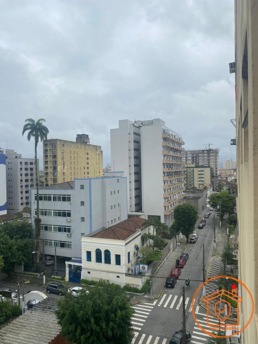 Apartamento com 1 Dorm, 73M², Garagem Privativa, Piscina, Rua João Ramalho, Centro de São Vicente SP