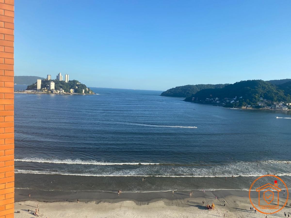  Apartamento Frente Mar, 1 Quarto, R$ 200.000 Mil, Sala, Área de Serviços, 51M², Praia do Gonzaguinha, Vista Deslu