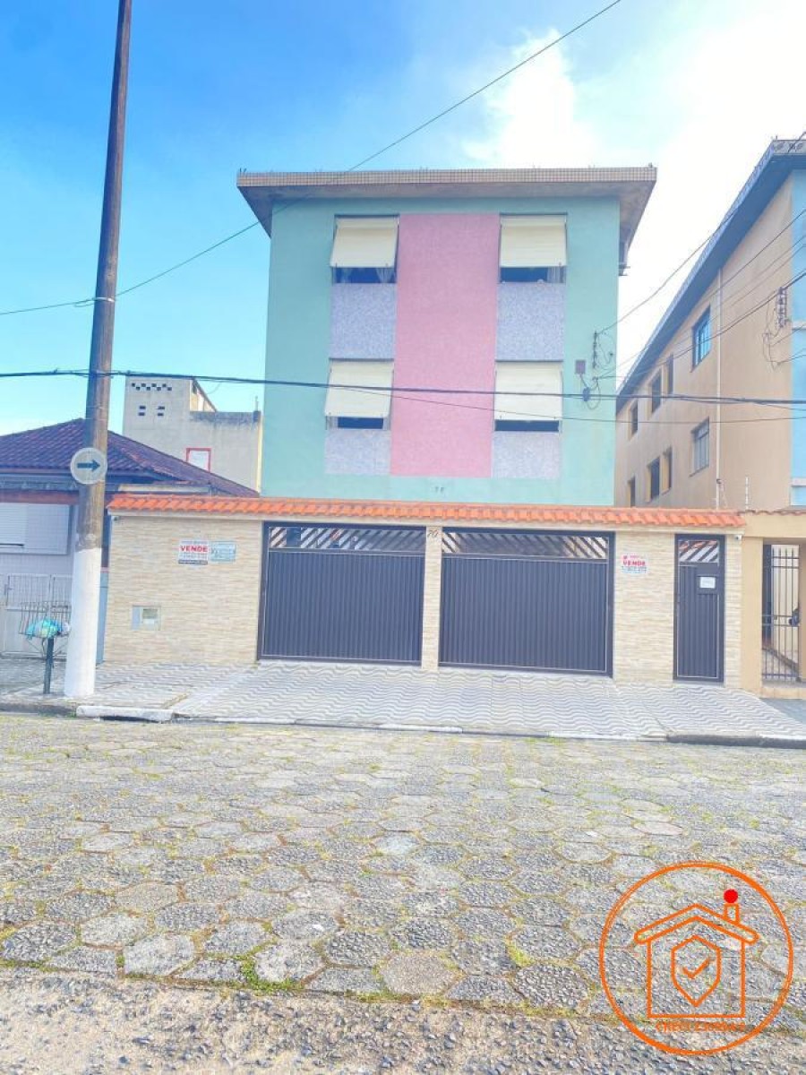 Apto Para Venda com 2 Quartos, R$ 300.000, Sala, Coz, Gar, Quintal, 81M², Vila São Jorge, São Vivente, SP